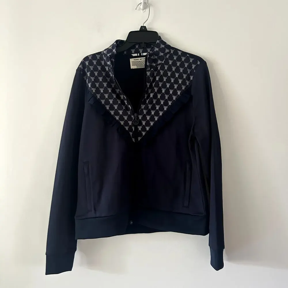 Tory Burch Sport Ruffle Track Matching Set NWT